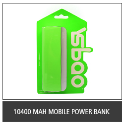 10400 mAh Mobile Power Bank